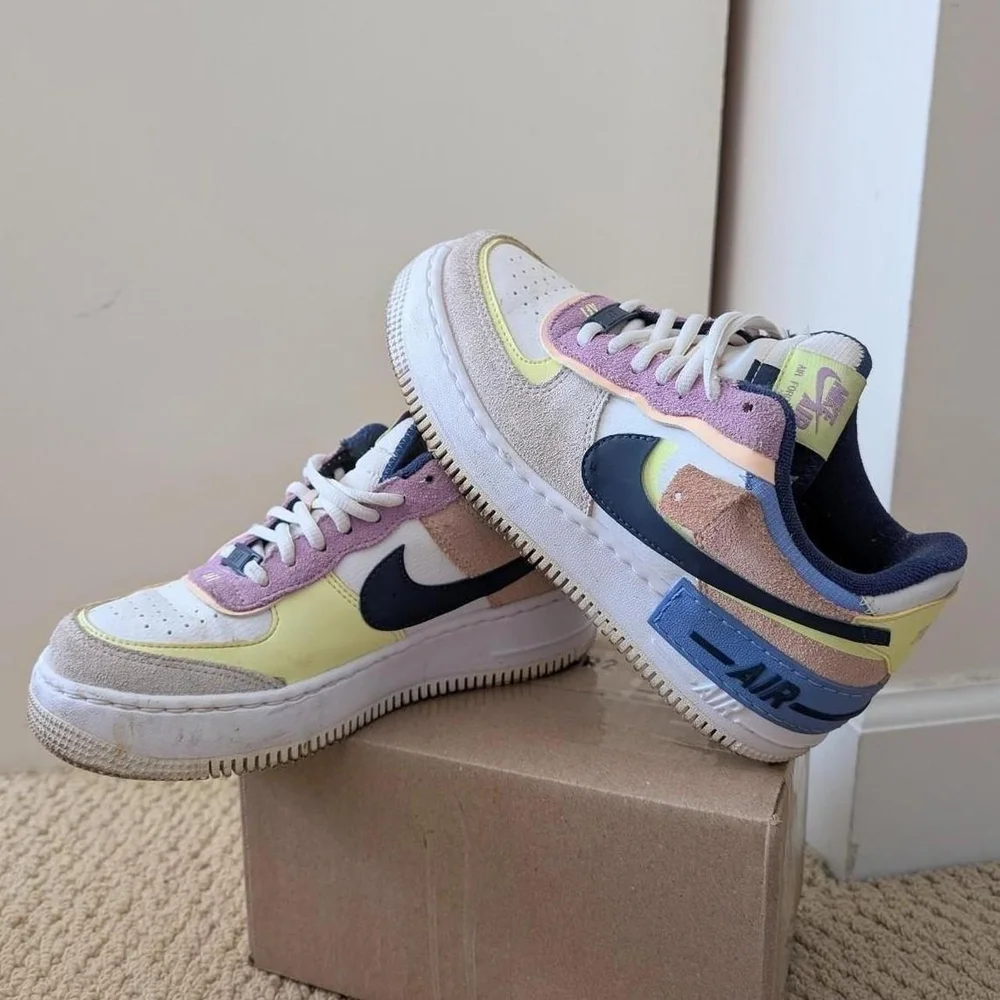 Nike Multi-color airforce 1 shadow crimson tint volt - Picture 6 of 11